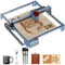 Atomstack Maker A5 V2 Laser Graviermaschine, 5.5-6W Lasergravur Maschine mit 400x400mm Gravurfläche,0,01mm Gravurgenauigkeit,Unterstützt für die Gravur von Holz, Leder und Edelstahl 304