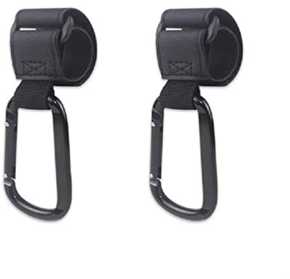 Gancio da appendere al passeggino Moschettone Organizer Ganci per borse della spesa Mommy-Bag Organizer Gancio Clip per borsa da viaggio all'aperto Gancio per borsa da passeggino resistente