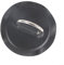 AIDNTBEO 8 x 8 x 0,4 cm Surfbrett Schlauchboot Boot PVC Patch runder Ring Pad D-Ring Deck Rigging Kajak Kanu Deck Zubehör (schwarz)