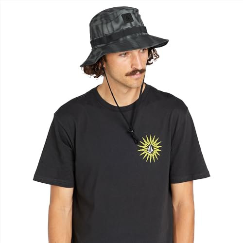 Volcom Chapeau Boonie pour Homme, Noir Asphalte, Taille Unique