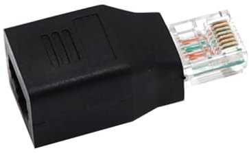 Gadpiparty Männlich Zu Weiblich Adapter Für Netzwerkkabel Robuster Verbinder Für Pc Und Router Einfache Installation Vergoldete Kontakte Für Optimale Signalstärke