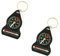 2 Stück Kompass mit Außenthermometer, Kompass Outdoor und Thermometer Aussen Werkzeug, Kinder Navigationszubehör mit Schlüsselanhänger, Aussenthermometer Compass Reise Gadgets