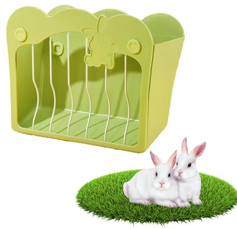 Molyorch Mangereau Foin Lapin Exterieur, Accrocher Pour Lapins Cobayes Chinchillas Petits Animaux