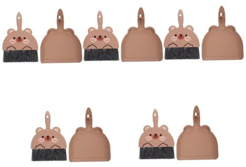 ABOOFAN 5sets Mini Broom and Dustpan Set Mop and Bucket Small Broom for Home Office