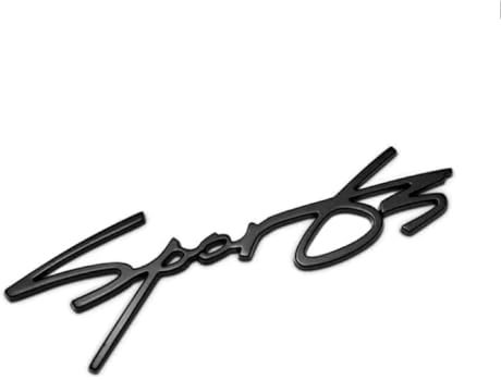 HLGFS Auto Emblem Aufkleber für Audi,Selbstklebend 3D Metall Abzeichen Logo Stickers Number Letters Zeichen Badge Decal Auto Karosserie Dekoration Zubehör,S-Black