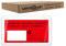 versando 50 Lieferscheintaschen DIN lang selbstklebend Dokumententaschen Begleitpapiertaschen rot/schwarz bedruckt: Lieferschein/Rechnung