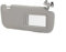Viseras Repuesto Accesorios Interiores Parasol Gris Beige Lado Izquierdo Y Derecho Conductor Y del Pasajero para Toyota para Auris Y para Corolla 2007-2013 Interior Coche, con Espejo(Grey Right)