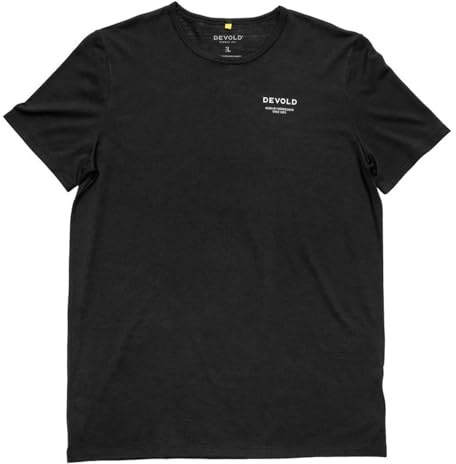 Devold Active Worn by Tee Man, L, Black 950A