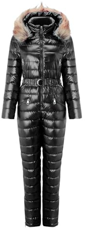 Skianzug Damen Winddicht Overall Wasserdicht Schneeanzüge Für Damen Winter Overall Winter Warme Skianzüge Schneeanzüge Ski Anzug Mit Kapuze