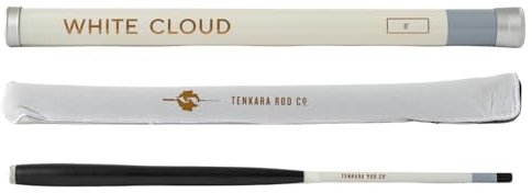 Tenkara Rod Co. White Cloud Rod - Ultra Lightweight Portable Tenkara Fly Fishing Rod 8ft. Length 2.1 Ounces Small Stream - Rod only