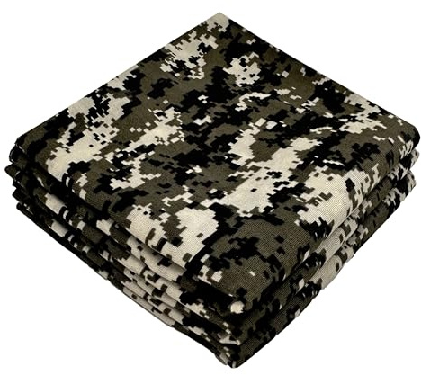 Every-ville Baumwoll-Bandana, Paisley Halstuch, Unisex, 3er Set | 55 × 55 cm, weich, atmungsaktiv und vielseitig, für Damen und Herren, Sport, Motorrad, Haare, Hals, Alltag und Freizeit