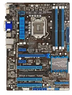 WLTDYZZLDN Scheda Madre Desktop Fit for ASUS P8H77-V Le H77 LGA 1155 22nm i3 i5 i7 DDR3 32G SATA3 USB3.0 ATX Motherboard