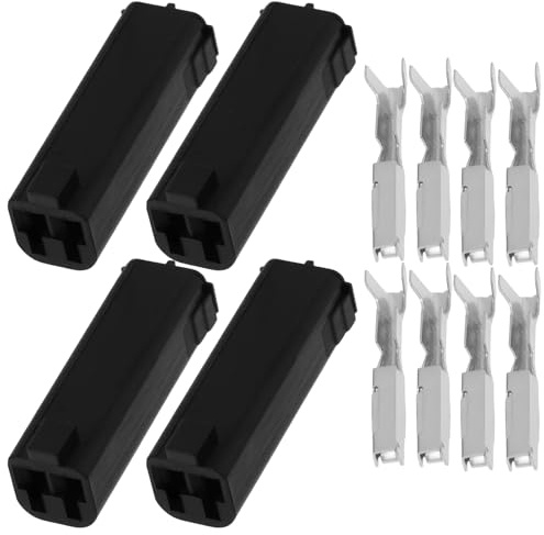 OTOTEC 4X Blinker Anzeige 2-Pin Verdrahtung Stecker Stecker Kompatibel mit Suzuki Motorrad GSX-R600 GSX-R750 GSX-R1000