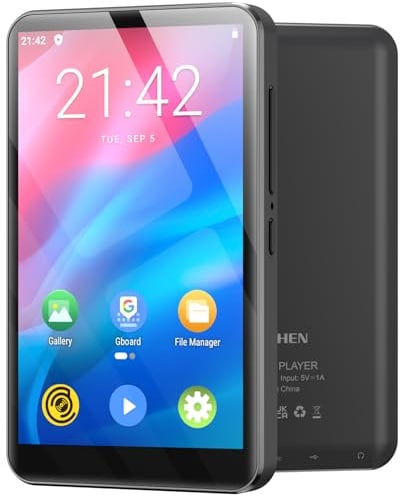 MECHEN Lettore MP3 Bluetooth WiFi, MP4 Lettore Musicale per Bambini