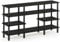 Furinno Turn-N-Tube Mobile Porta TV, Marrone (Espresso/Nero), 4 ripiani
