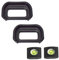 Oculare Conchiglia per Sony Alpha A6600 A6500 A6400 6600 6500 6400 fotocamera (2+2 pezzi),ULBTER FDA-EP17 oculare Eyepiece Eyecup Viewfinder Eye Cup