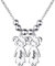 Custom4U Namenhalskette für Mutter mit Kindernamen Personalisierte 2 Mädchen Namenskette 925 Silber Kindernamen Halskette Schmuck Geschenk für Mama Oma Kinder