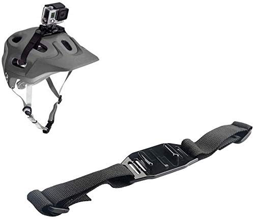 Hensych Casque Sangle Monter avec Adaptateur à Montage Rapide pour Gopro Hero/Caméra d'action Osmo pour Casque ventilé