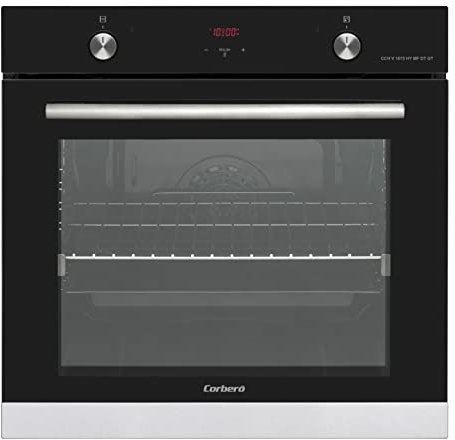 Corberó CCHV1075HYMFDTGT Hornos Multifunción Dimensiones 60x60x58, 78L, Cristal Negro Perfil Inox, Hidrólosis, 2300W Potencia, Eficiencia Energética A