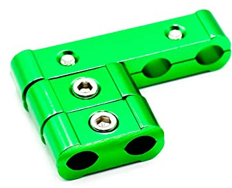 Zündkerze Drahtseparator, Asudaro Auto Zündkabel Separatoren Halter 3 Stücke Aluminiumlegierung Motor Zündkerze Drahtseparator Teiler 8 mm 9 mm 10 mm Motor Draht Teiler Zündkabel Trenner,GrüN