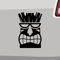Fun Sticker Tiki Mann -6 Größen- Hawaii Surfen Honolulu Wellen Voodoo Zauber JDM in 6 Größen und 21 Farben