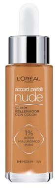 L'Oréal Paris Accord Parfait Sérum con Color con Ácido Hialurónico Tono 5-6 Medium-Tan