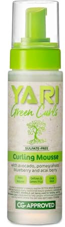 Yari Mousse Metodo Curly - Green Curls Curling - Naturals, Grün, 220 ml