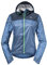 Schöffel Damen Hybrid Jkt Flow Trail L, extrem leichte, atmungsaktive MTB Jacke, wasserabweisende Fahrradjacke mit vorgeformten Ellbogen, zen blue, 44