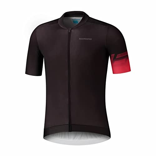 SHIMANO Kita S.S. Zip Trikot für Erwachsene, Unisex, Mehrfarbig, Einheitsgröße