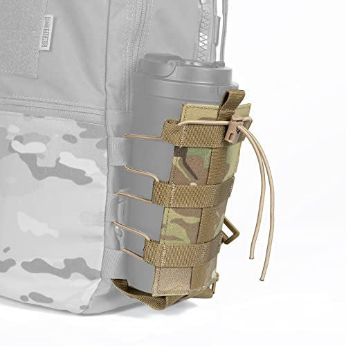 OneTigris ROC Porte-Bouteille Molle Porte-Bouteille pour Bouteille de Champ Carrier Extreme Minimaliste