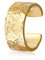 Elli Earcuff Silber 925 Vergoldet 24K Ohrmanschette Damen Ohrringe für Frauen Ohrklemme Gold Gehämmert Durchmesser 10mm Helix 0305451222