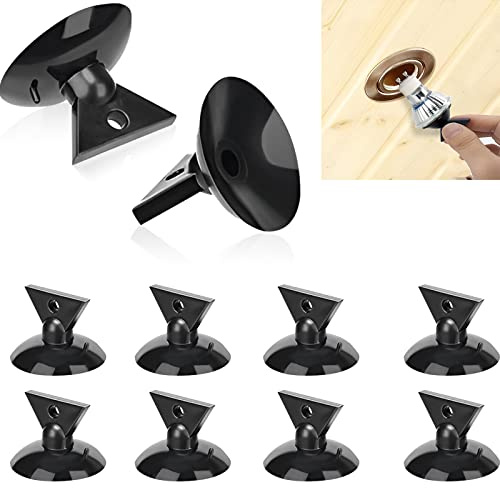 Bulb Removal Tool, Pkila 10pcs Sucker LED Bulb Changers Rubber Remover Sucker Tool GU10 Removal Tool for Halogen LED GU10 (Black)