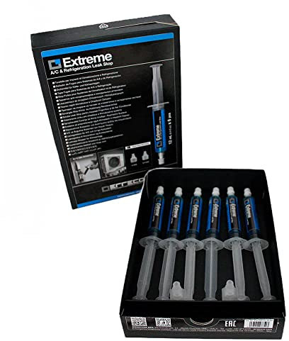 Sellador de Fugas para sistemas de aire acondicionado y de refrigeracion 12mlx6pcs