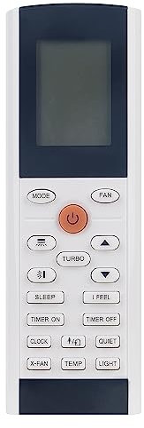 ALLIMITY Sostituisci Condizionatore Telecomando adatto per GREE ELECTROLUX Air Conditioner AC A/C YACIFB MSHV25D1S YAC1FB