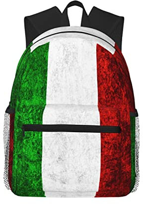 Reiserucksack für Jungen, Mädchen, Kinder, Flag Italia Rucksäcke, Kinder, Schultasche, Büchertasche, Tagesrucksack für Männer und Frauen