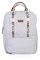 CHILDHOME, Wickelrucksack Family Bag Club, Großes Fassungsvermögen, Multifunktional, Wickelunterlage inbegriffen, 11 Fächer, Isotherm Taschen,Trolley-Koffer Durchgang,Kinderwagenbefestigung,20,5L,Ecru