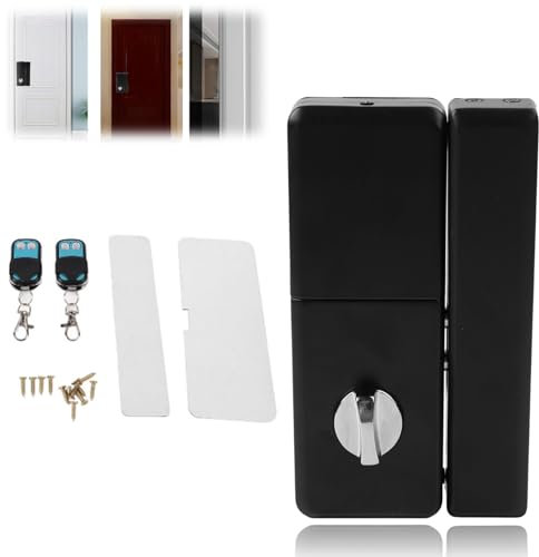 Cerradura de Puerta con Control Remoto Inteligente, Cerrojo de Seguridad de Alta Precisión, Control de Acceso, Cerradura de Puerta de Aleación de Aluminio sin Llave para Puerta