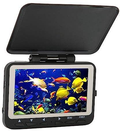 1000 TVL Fish Finder, 4,3 Zoll HD Visual Fishing Camera, 8 Infrarotlichter, für EIS-, See- und Bootsangeln (EU-Stecker 15m)