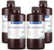 Water Washable Resin 2.0, ANYCUBIC 3D Drucker Resin Wasser Abwaschbar, UV Resin 405nm Standard Photopolymer Harz Geringer Geruch für 4/6/8K Geeignet LCD 3D Printer (Grau, 1kg, 4pcs)