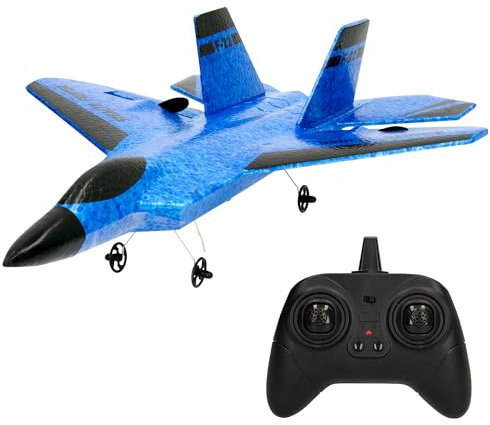 COLORBABY Speed & Go Avión teledirigido de Combate, 25x33x9 cm, Mando Control Remoto, Frecuencia 2.4 GHz, Giros 360º, Alcance 120 m, USB, Juguetes radiocontrol, Juguetes para niños, +3 años (47642)