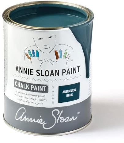 Priory Polishes Annie Sloan Aubusson Blue Chalk Paint (1 Litre)