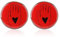 2stk Ceasefire Now Pins, Anstecker Runder Roter Metallanstecker für Waffenstillstand für Frieden Beten Waffenstillstands-Emaille-Anstecker Brosche Partyzubehör für Männer Frauen und Kinder