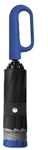 Regenschirm mit Ringschnalle - Umgekehrter automatischer Öffnungs-/Schließschirm für Regen, Regenschirm mit einzigartiger Schnalle, Regenschirm mit automatischem Öffnen/Schließen 39 x 6,5 cm |