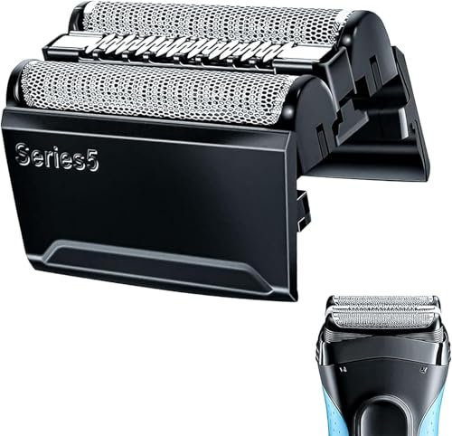 52B Scherkopf Kompatibel mit Braun Series 5, 52B Scherblatt für Braun Series 5, Ersatzklingen Klingen Rasierkopf für Rasierer Herren 5040S 5050 5050cc