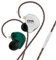 CCA C10 High-Performance in-Ear Monitor,HiFi 1DD 4BA Hybrid Five Drivers in-Ear Earphone,Zinc Alloy Shell+Resin Cavity Wired Earbuds with 0.75mm 2 Pin Gold Plated Detachable Cable(Gyan, mic)