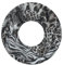 Majea Damen Loop Schal Schlauchschal Halstuch (880020) (schwarz 9)