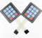 risingsaplings Matrix-Membran-Array-Tastatur für AVR PIC Arduino, 3 x 4, 12 Tasten, 6 Stück