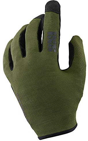 IXS Carve Fahrradhandschuhe für Erwachsene, Unisex, Olive, S