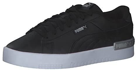 PUMA Mädchen Jada Jr Road Running Shoe, Puma Black Puma Silver, 37.5 EU
