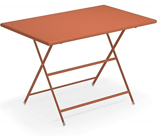 Tisch Arc en Ciel rechteckig 110 x 70 cm Artikel 331 Farbe Rot Ahorn Farbcode 26